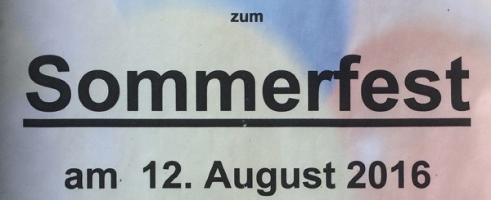 CSU Sommerfest