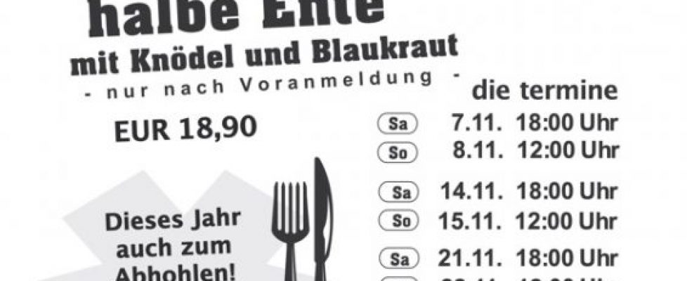 Entenessen 2020_Plakat Entenessen 2020_Plakat